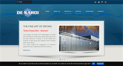 Desktop Screenshot of denardisrl.com